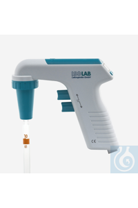 PIPETTIERHILFE-ELEKTRISCH-ACHTGESCHWINDIGKEITSSTUFEN-0,1-100 ML Diese elektrische Pipettenpumpe...